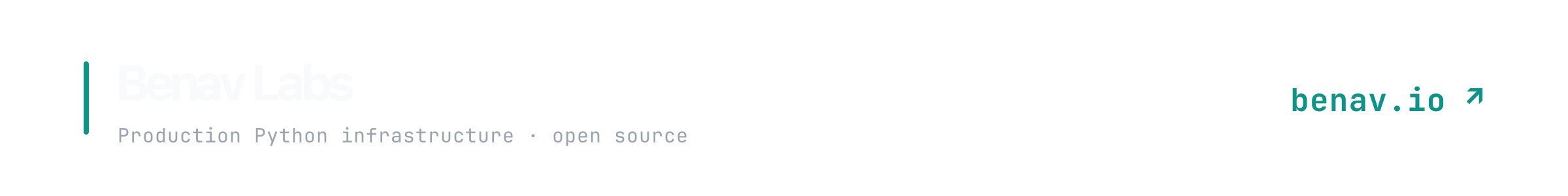 Benav Labs - benav.io